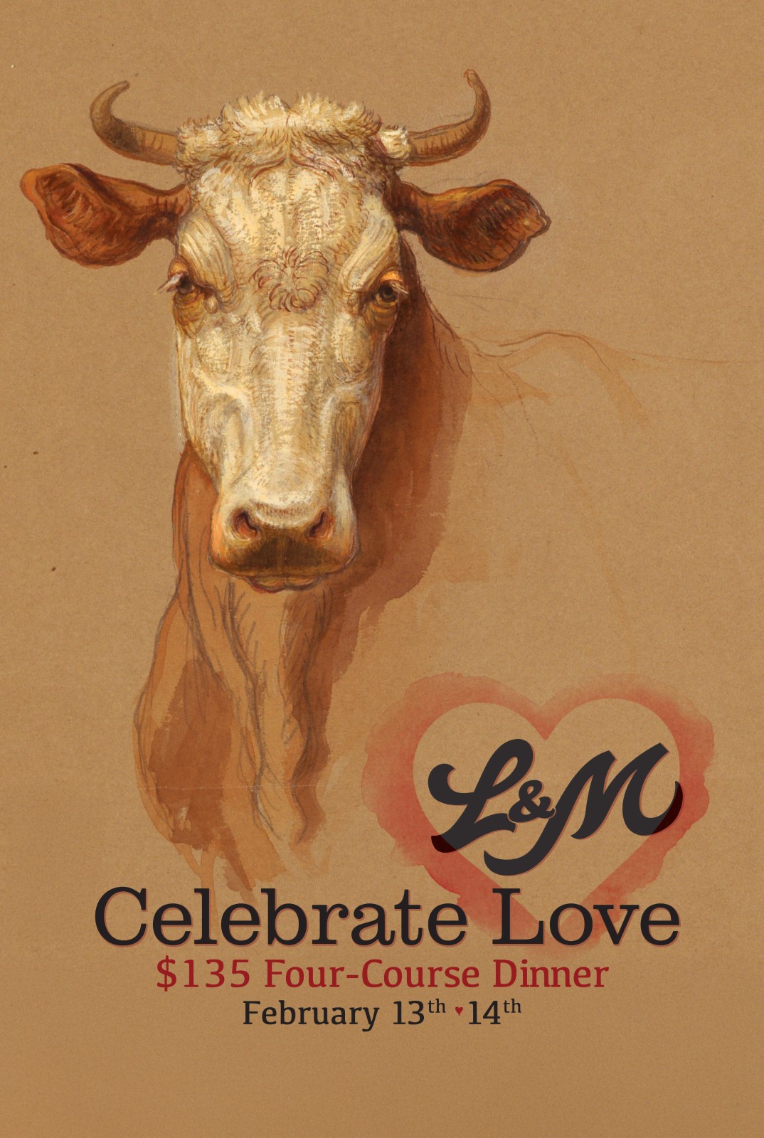 Valentine's Day | February 13th - 14th |  Four-Course Dinner