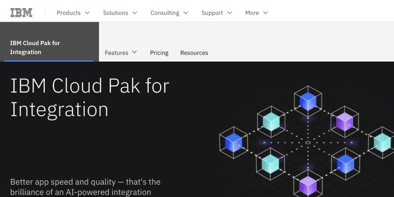 IBM Cloud Pak for Integration website home page