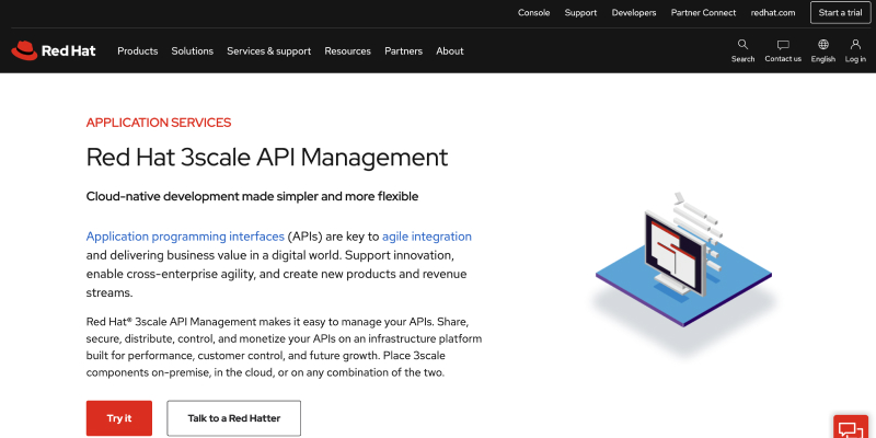 3scale API Management website 