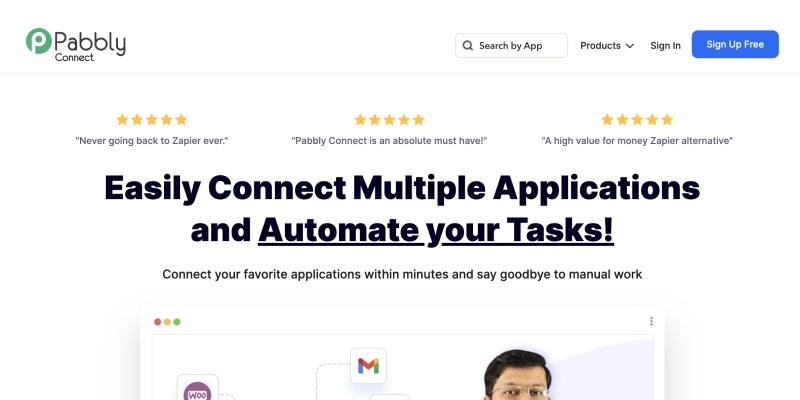 Pabbly Connect platform site