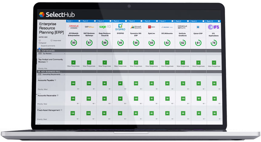 selecthub screenshot