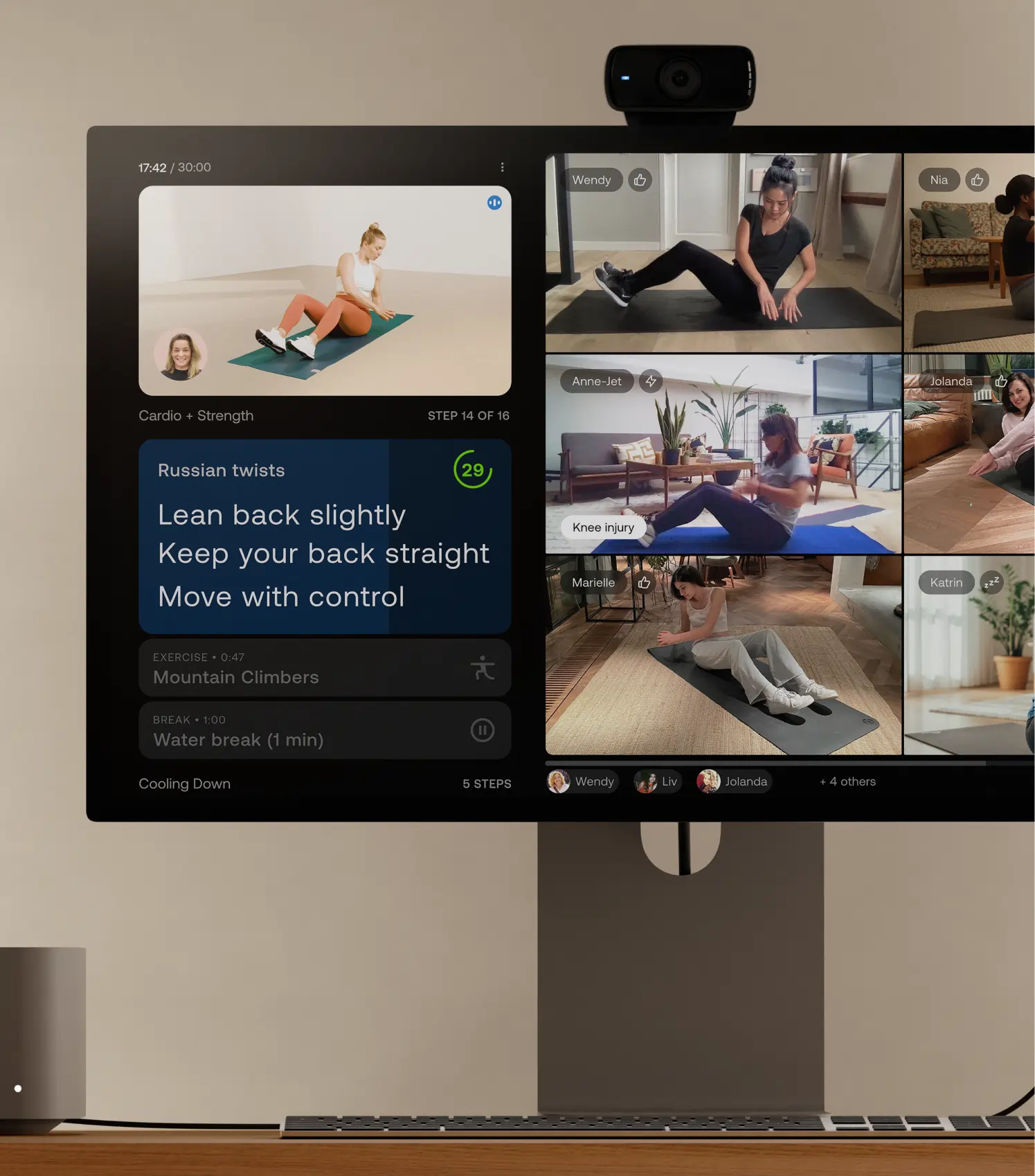Cloom – Live group training with personal feedback from the comfort of your home – Trainer experience