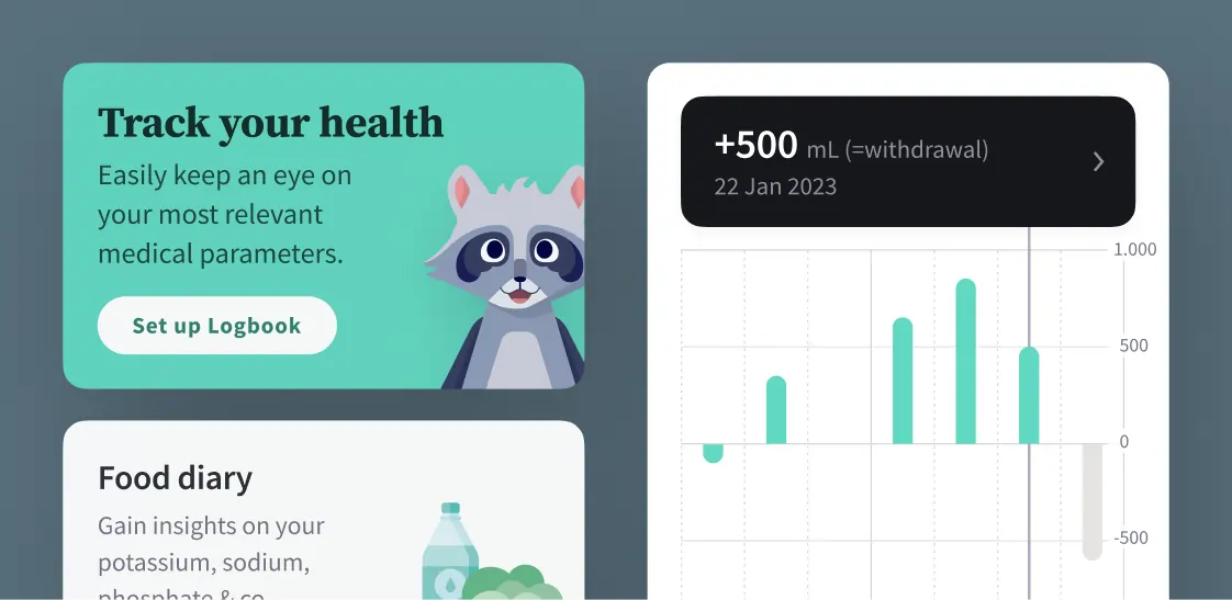 Mizu – Companion app for chronic kidney disease patients – Design system
