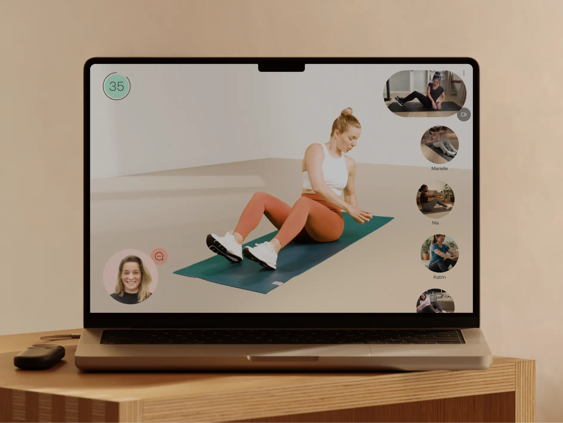 Cloom – Live group training with personal feedback from the comfort of your home – Member experience
