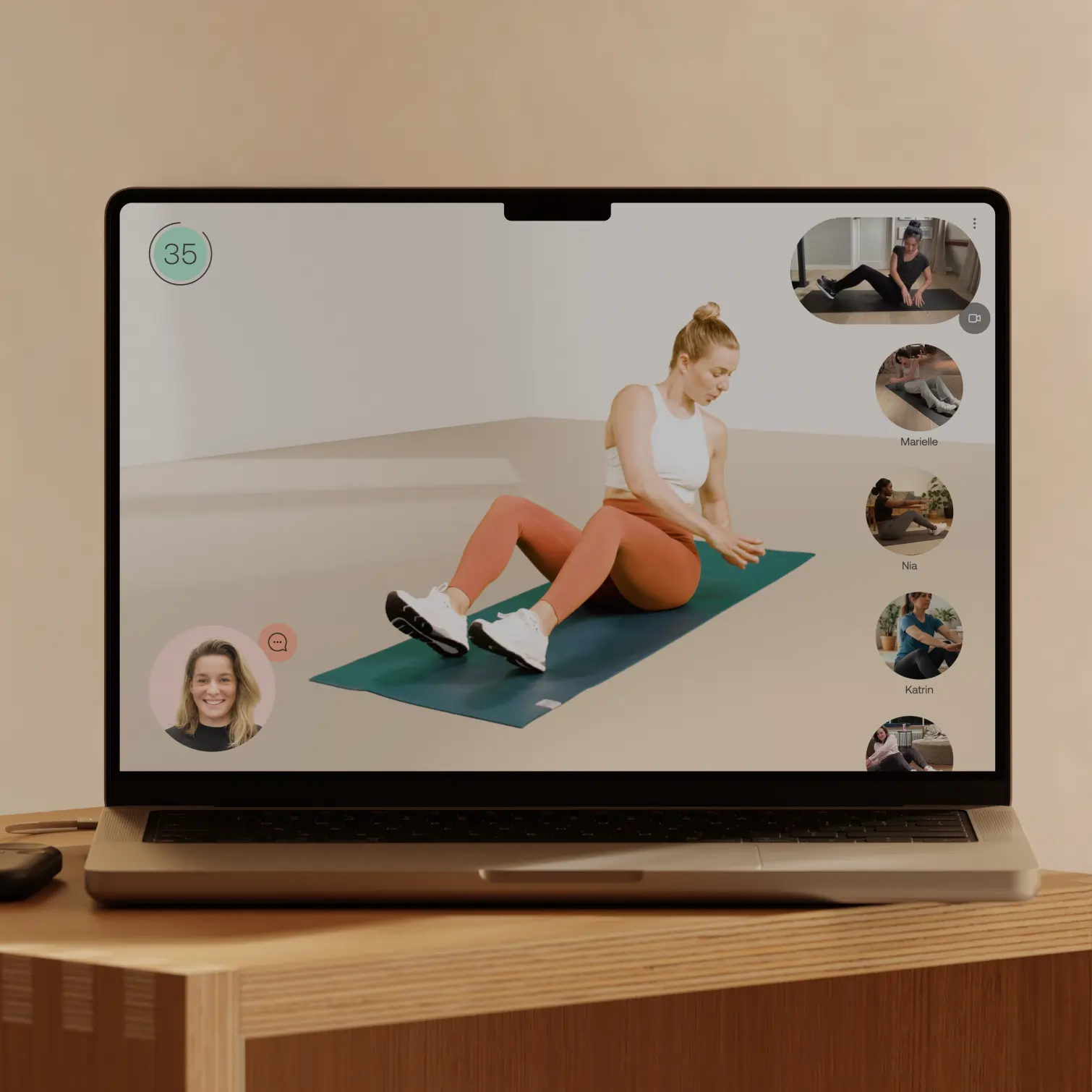 Cloom – Live group training with personal feedback from the comfort of your home – Member experience