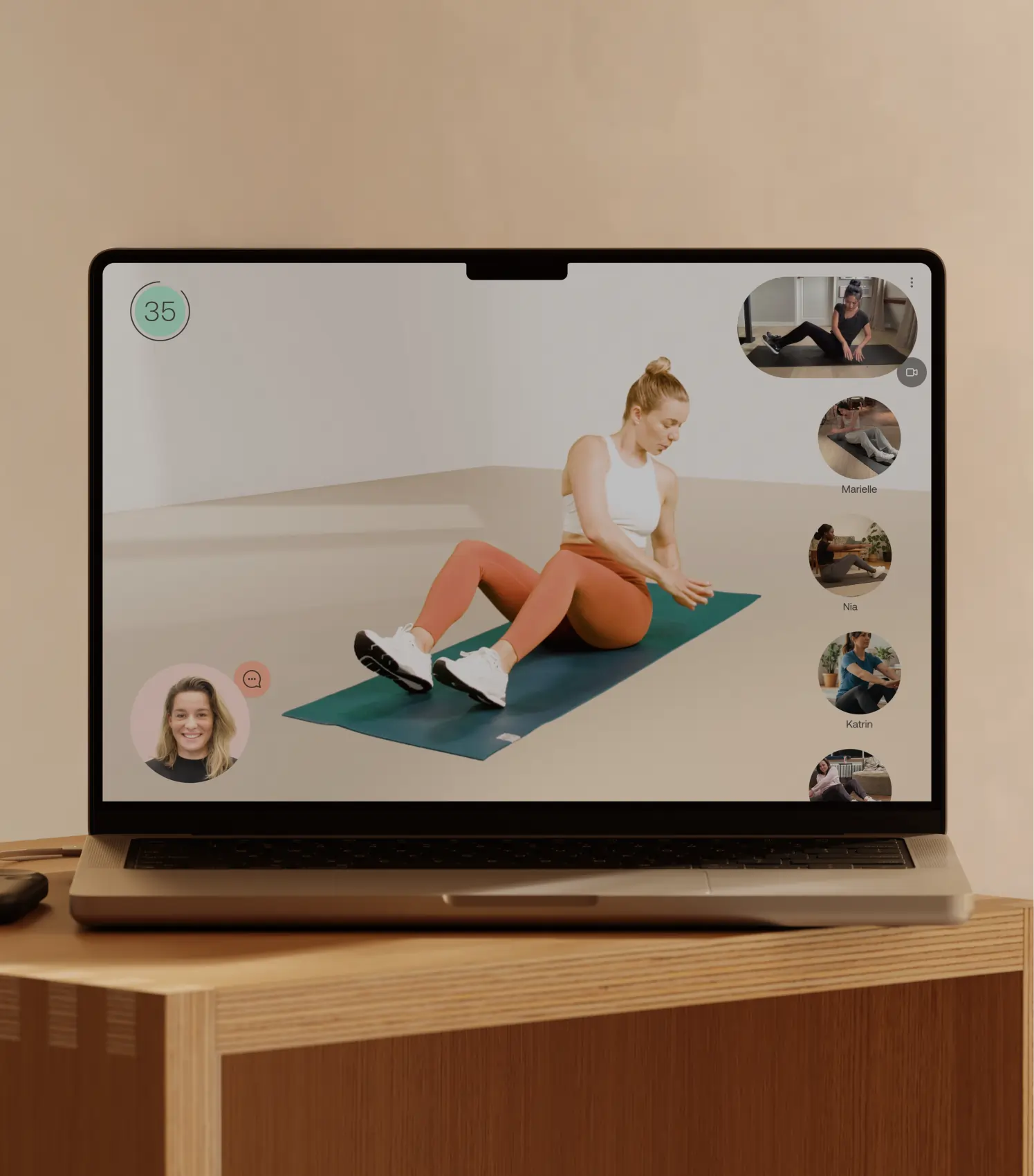 Cloom – Live group training with personal feedback from the comfort of your home – Member experience