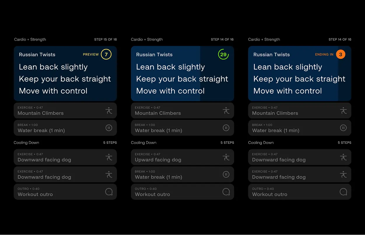 Cloom – Live group training with personal feedback from the comfort of your home – Trainer experience design assets