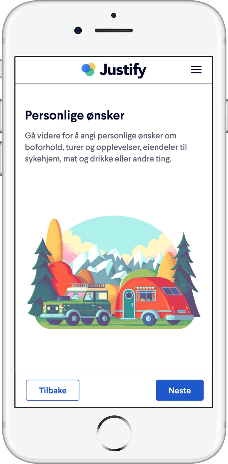 Eksempel på utfylling av fremtidsfullmakt