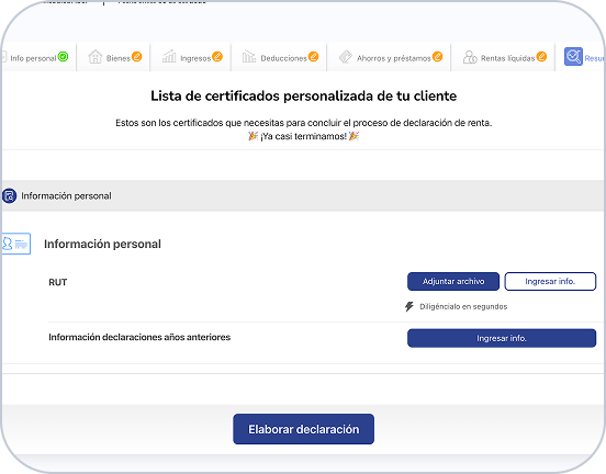 Imagen ilustrativa del paso dos. Ajuste de certificados sin necesidad de transcripción.