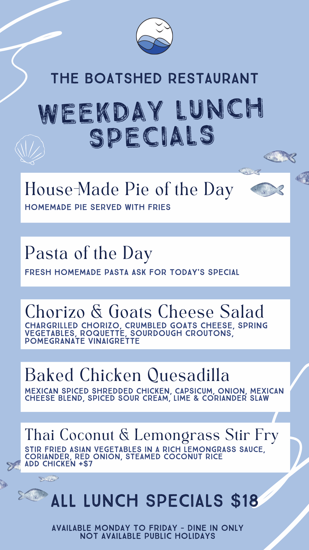Lunch Specials