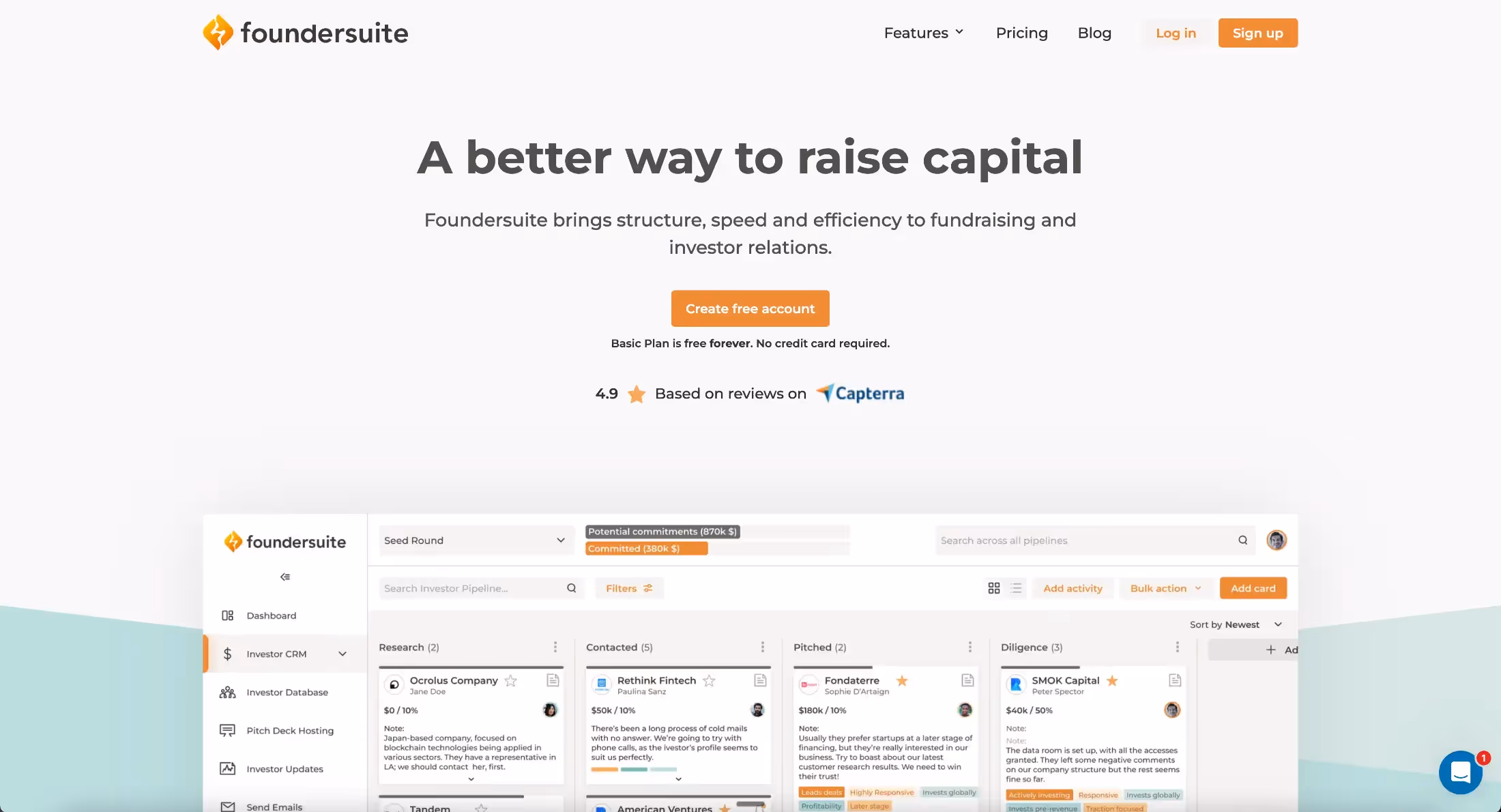 Is FounderSuite Good for Raising Capital?