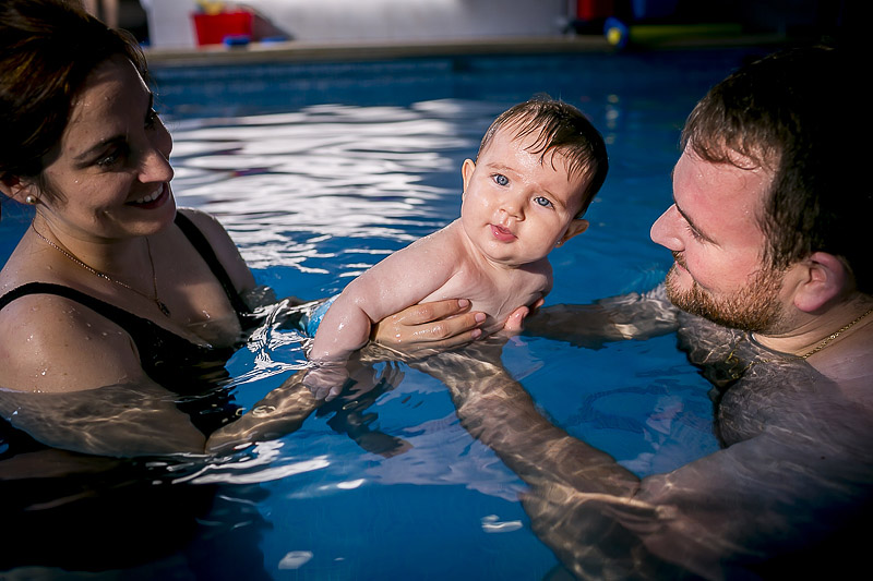 fotografías de niños en el agua en Alicante