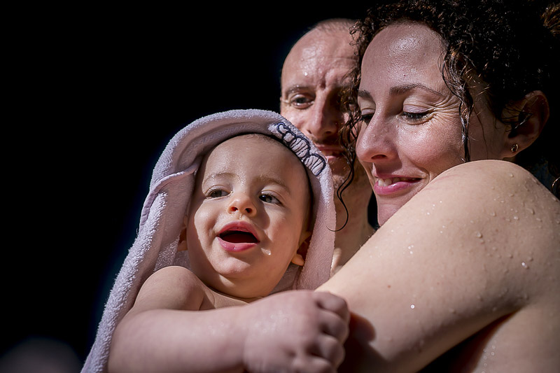 fotografías de niños en el agua en Alicante