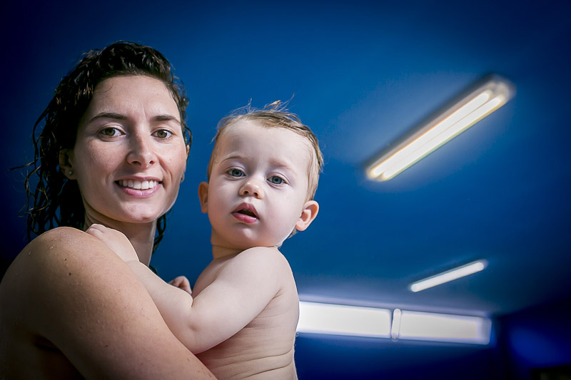fotografías de niños en el agua en Alicante