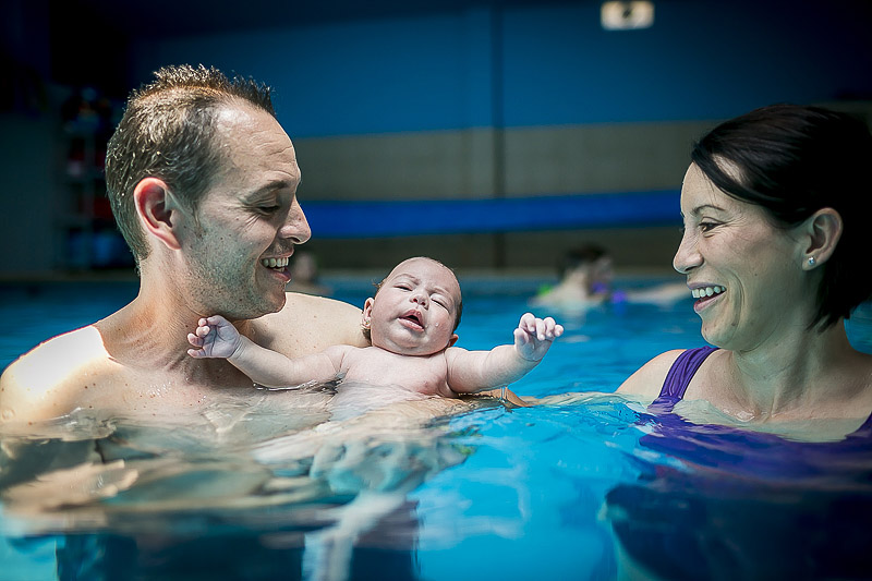fotografías de niños en el agua en Alicante