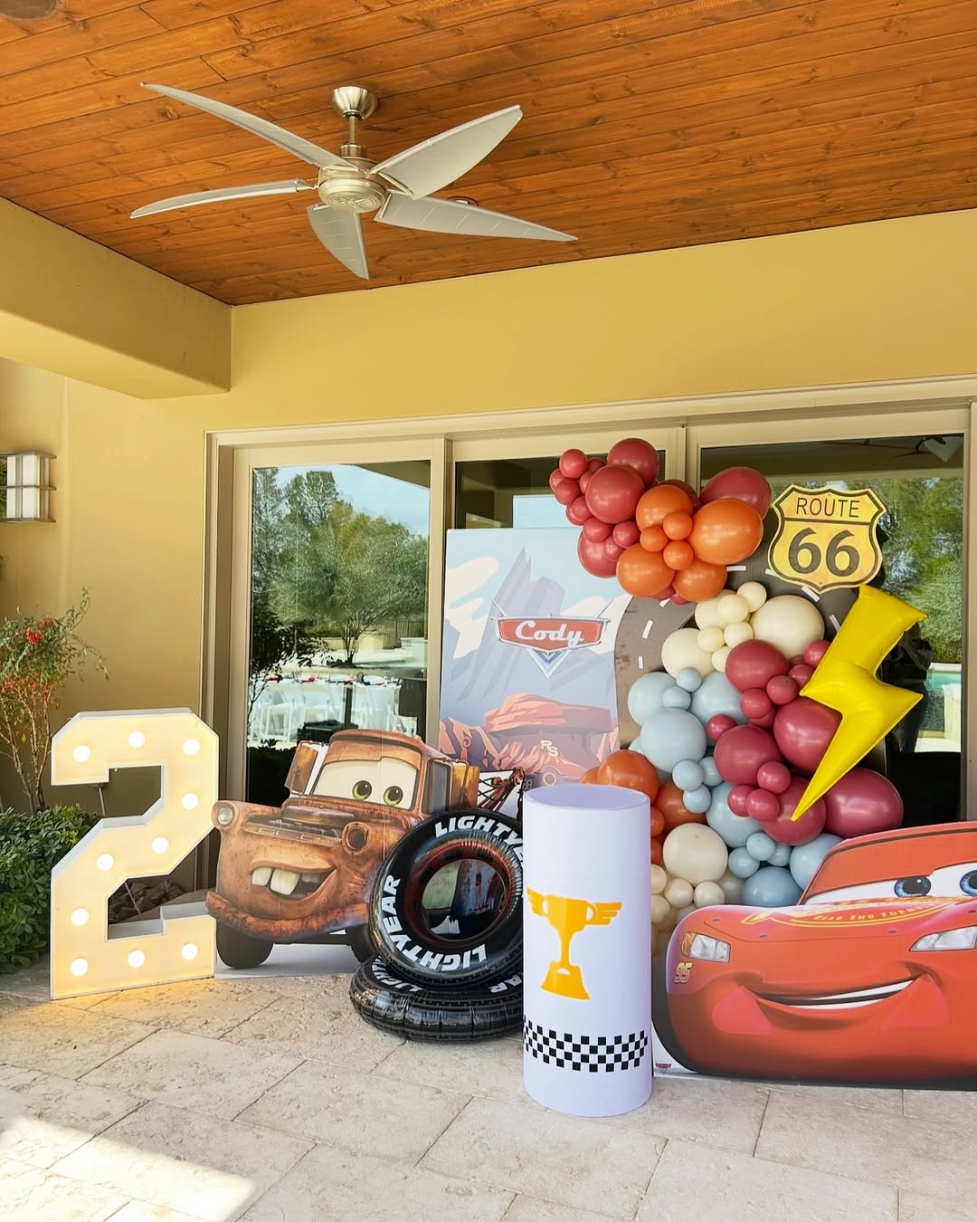 marquee numbers birthday party rental las vegas