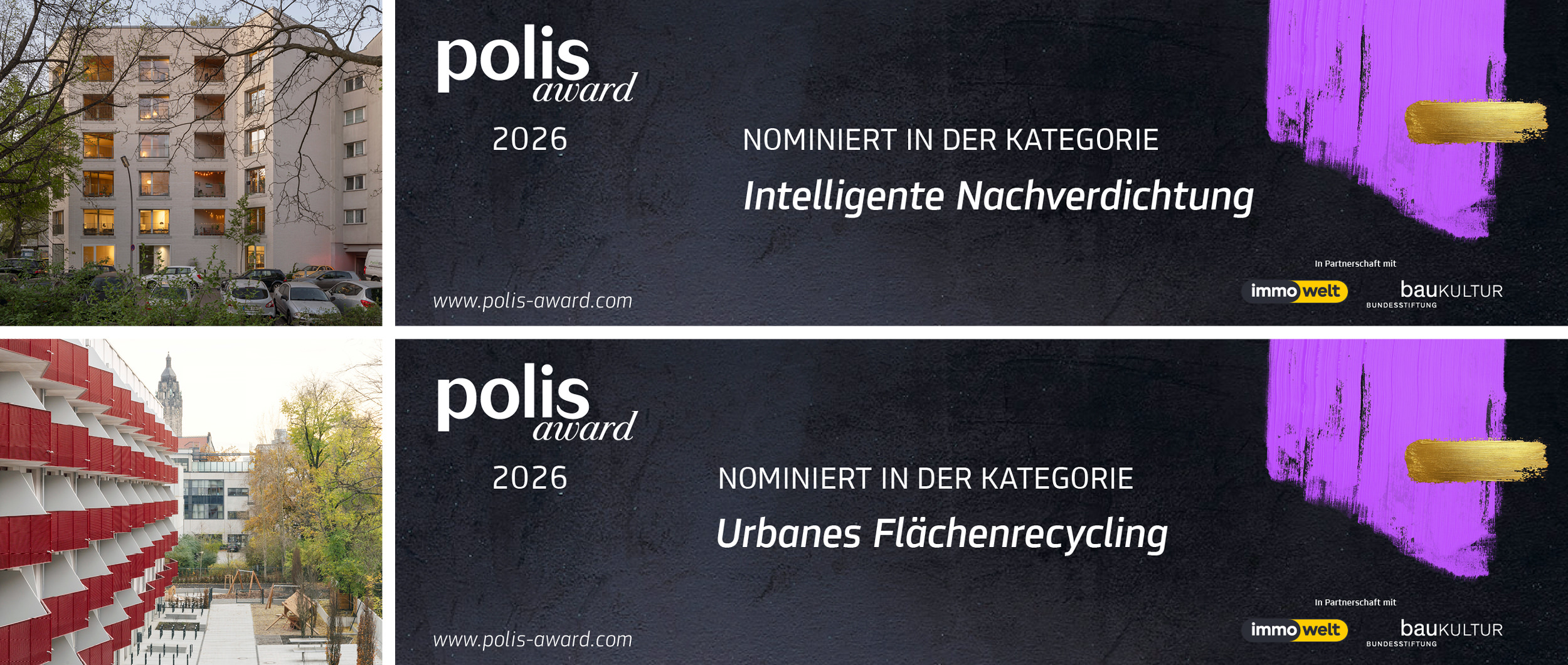 polis Award 2026 – Doppelte Freude!