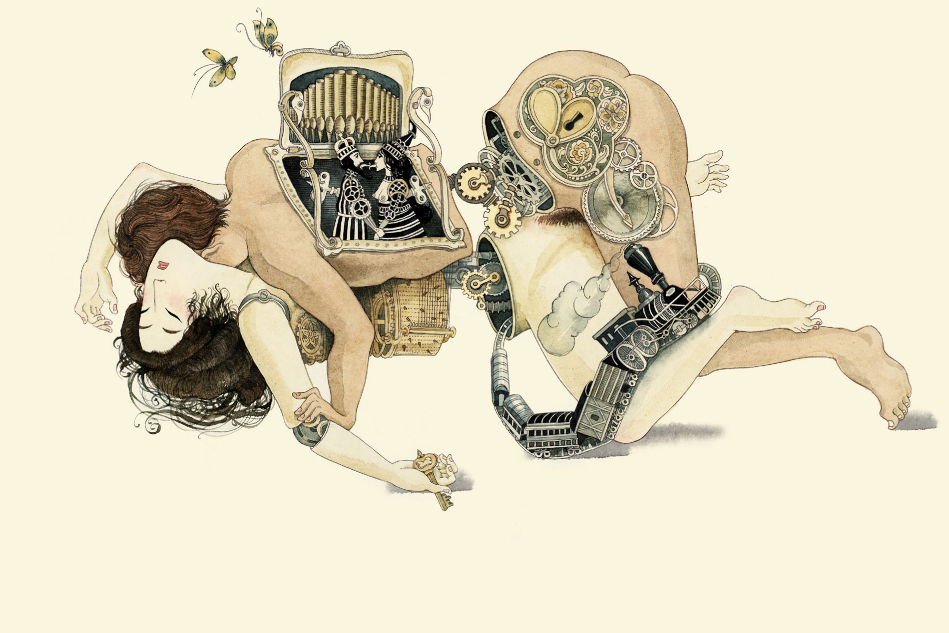 LOVE is an erotic mix-and-match toy book that marries poetry, art and design. 18+