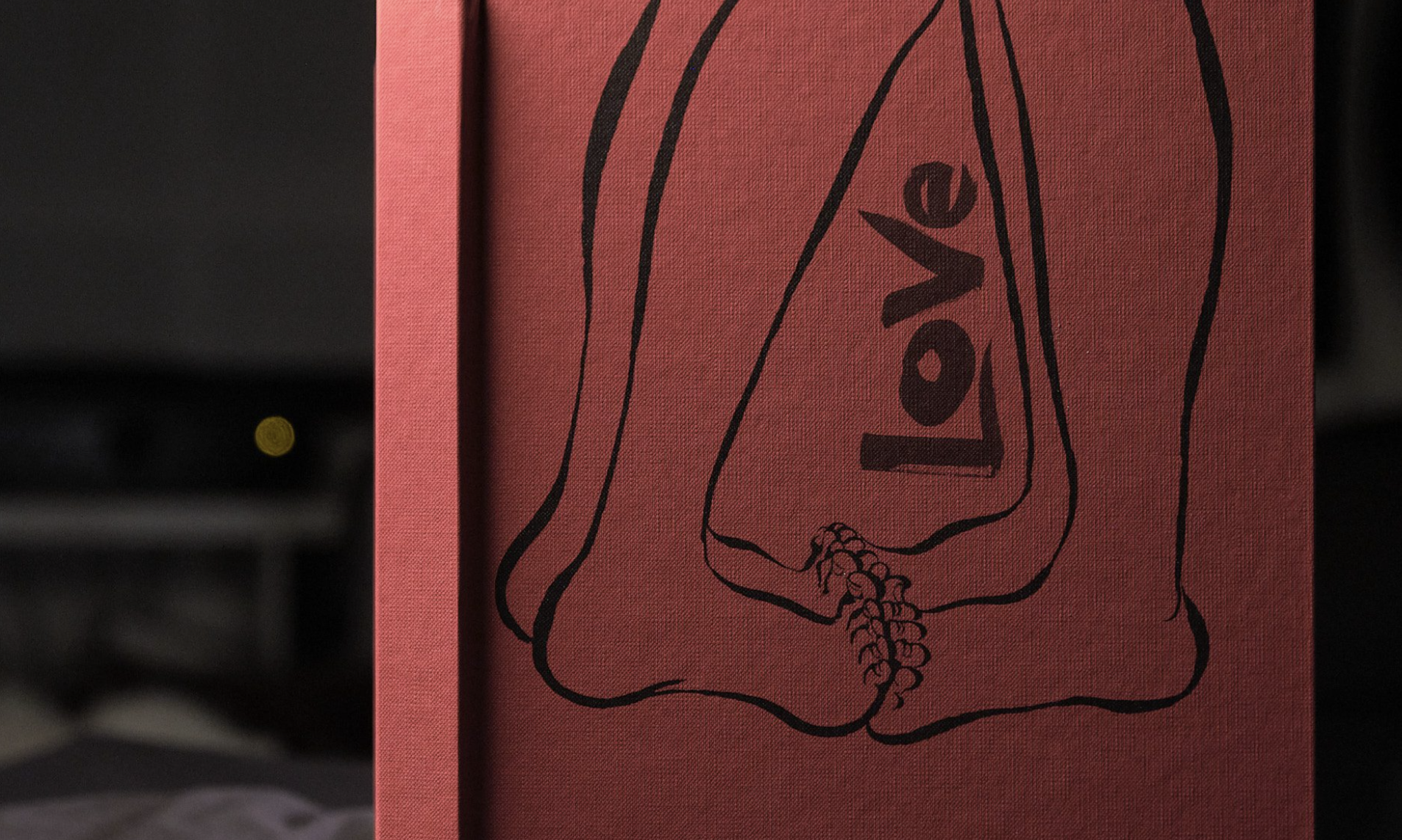 Red cover of LOVE by Sveta Dorosheva