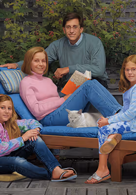 Family Portrait by Marvin Mattelson