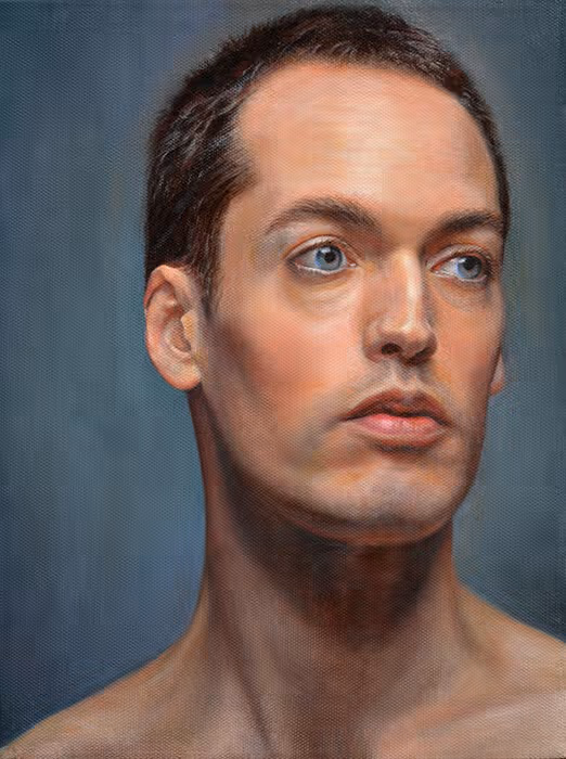 Student Oil Portrait Painting