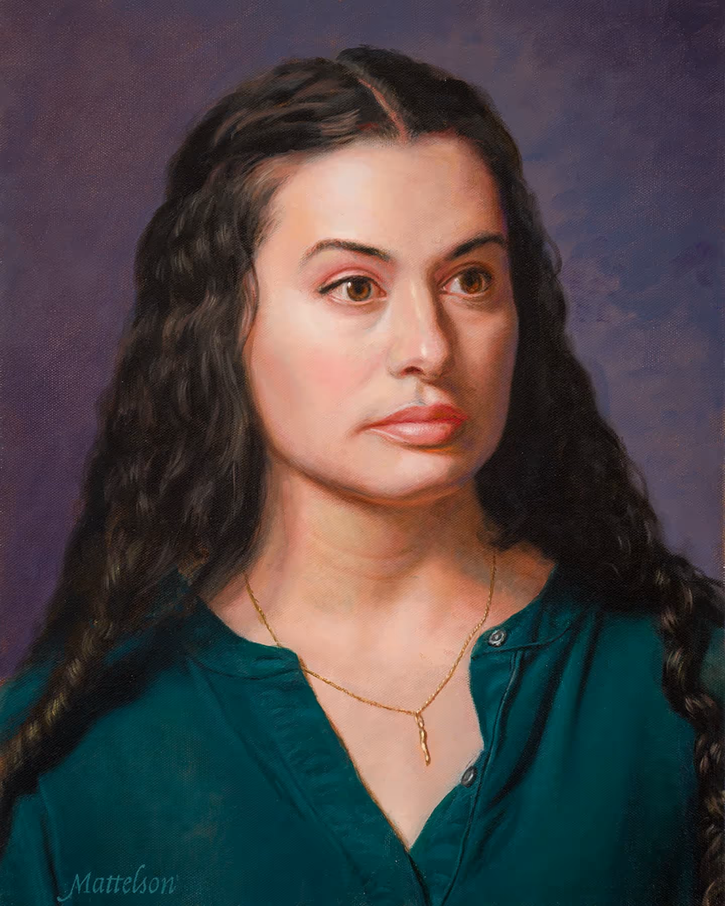 Custom Oil Rennaissance Style Portrait 