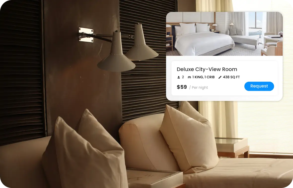 Smart Hotel Upsell Product