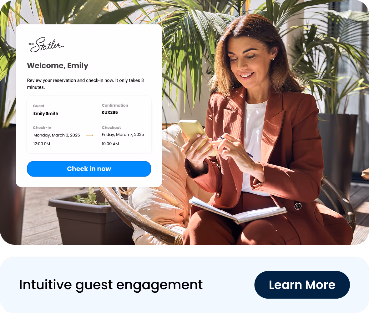Intuitive hotel guest engagement