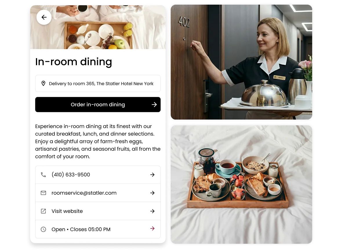 Zeit an der Hotelrezeption freimachen