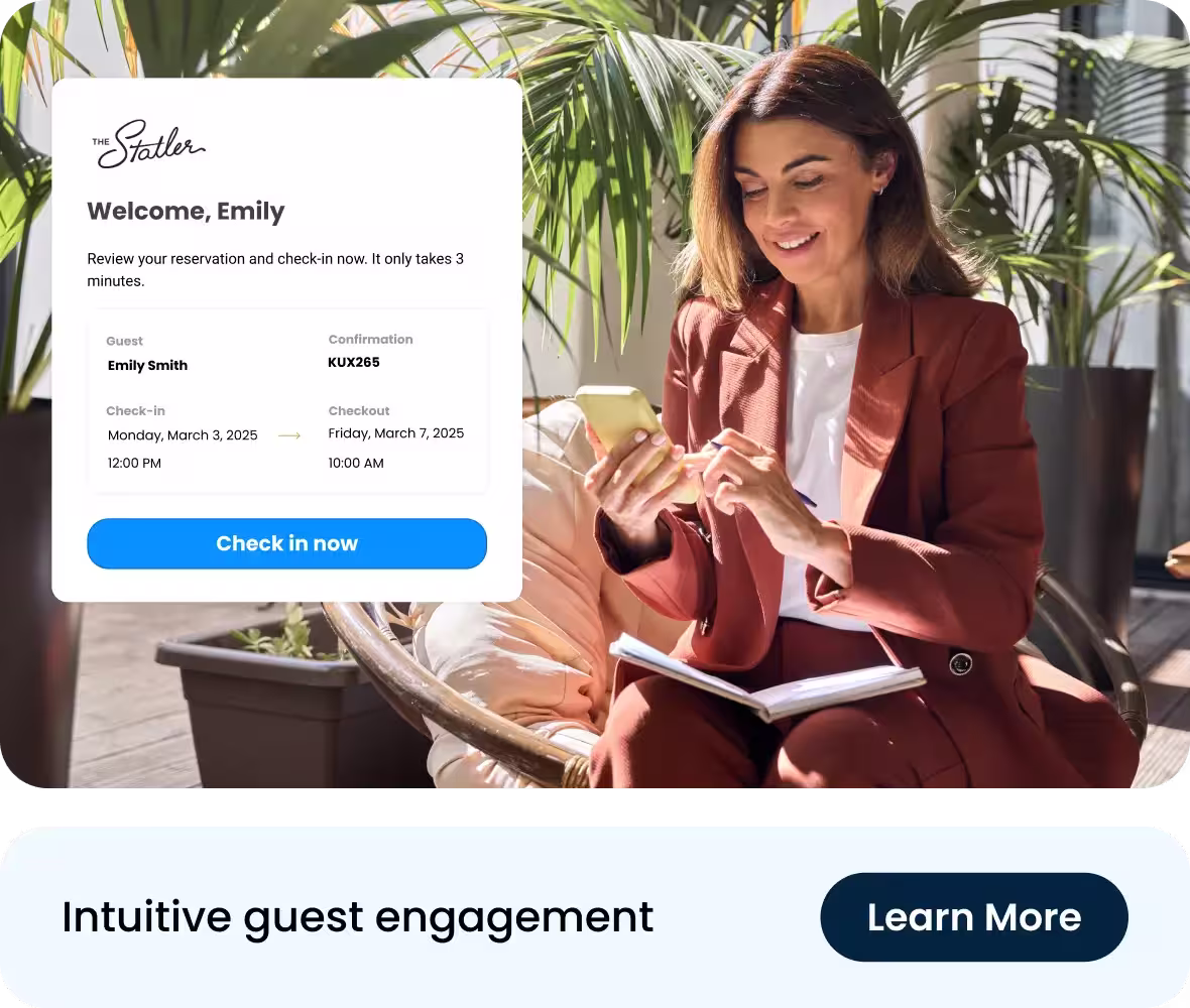 Intuitive hotel guest engagement