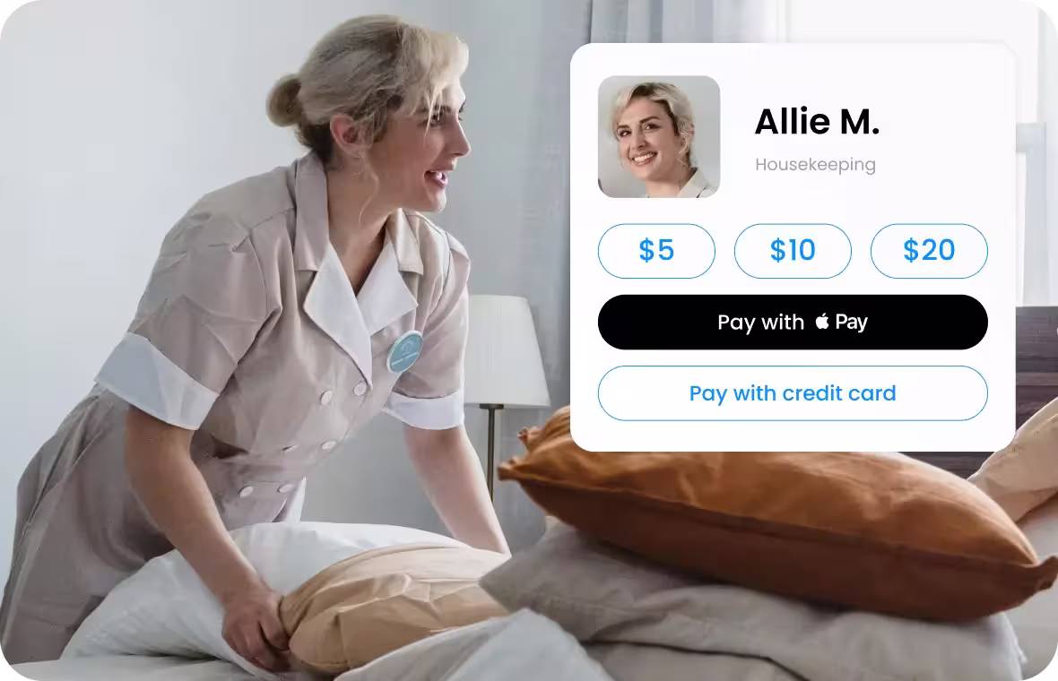 Hotel Digital Tipping Product