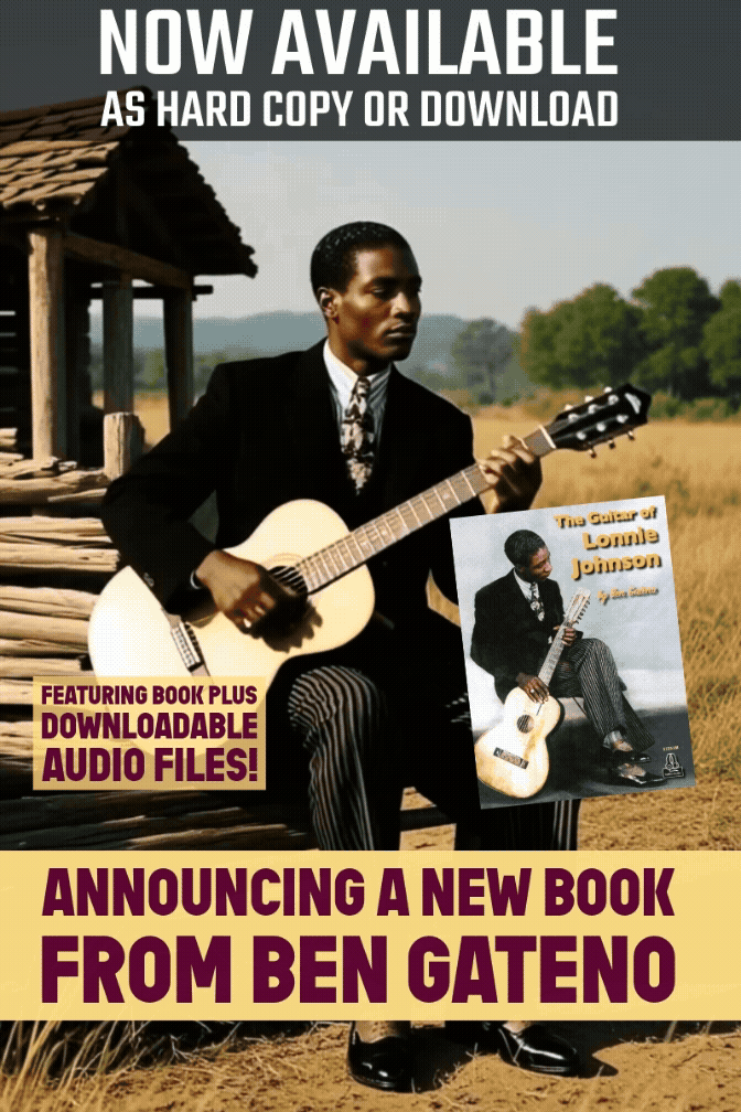 The guitar of Lonnie Johnson