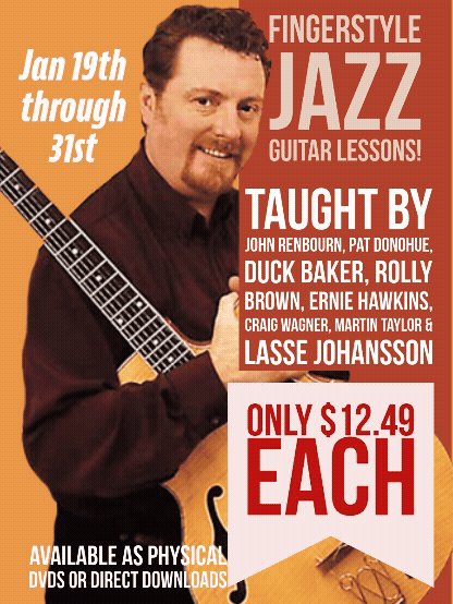 Fingerstyle Jazz Guitar Lessons