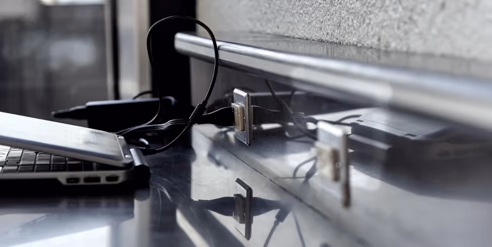 Make Electric outlets available in your hotel lobby