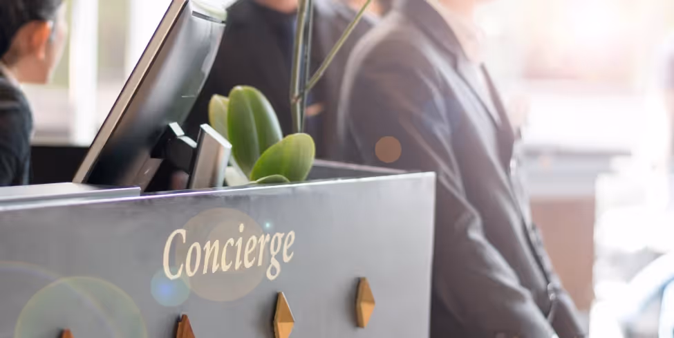 Hotel Lobby Concierge