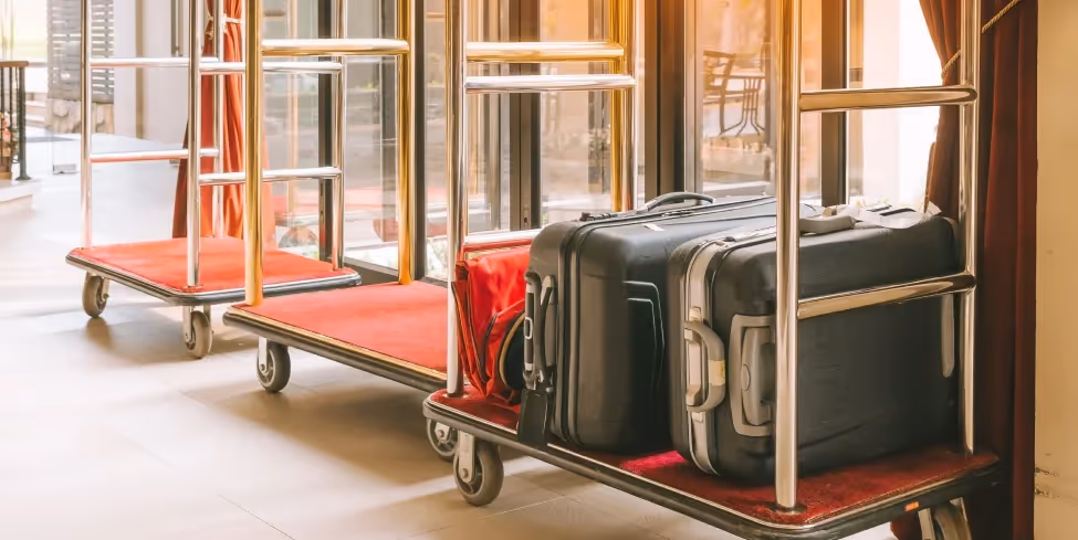 Hotel Lobby Luggage carriers