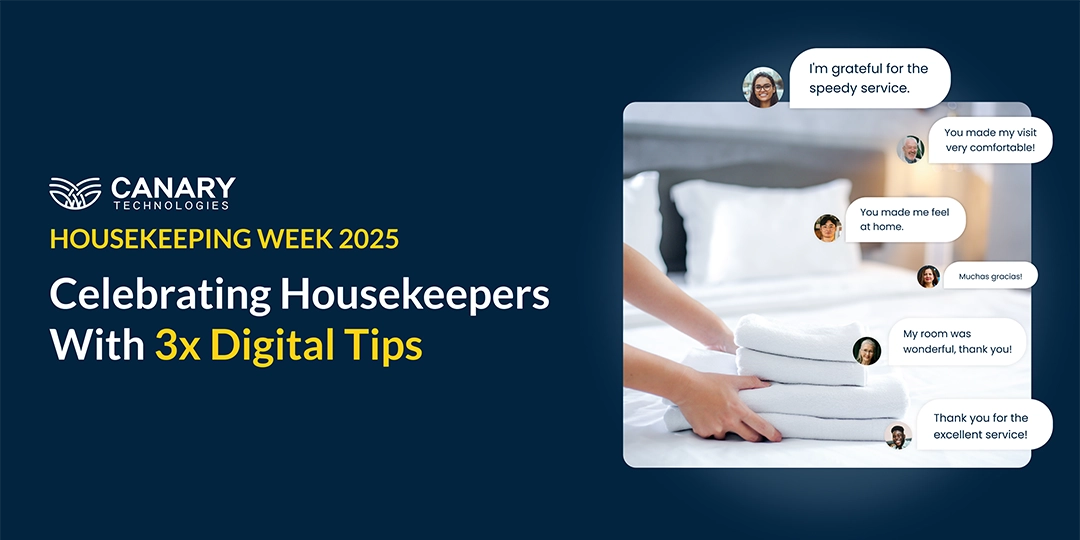 Canary Technologies Marks Housekeeping Week with Over 3X Growth in Digital Tips to Hotel Staff