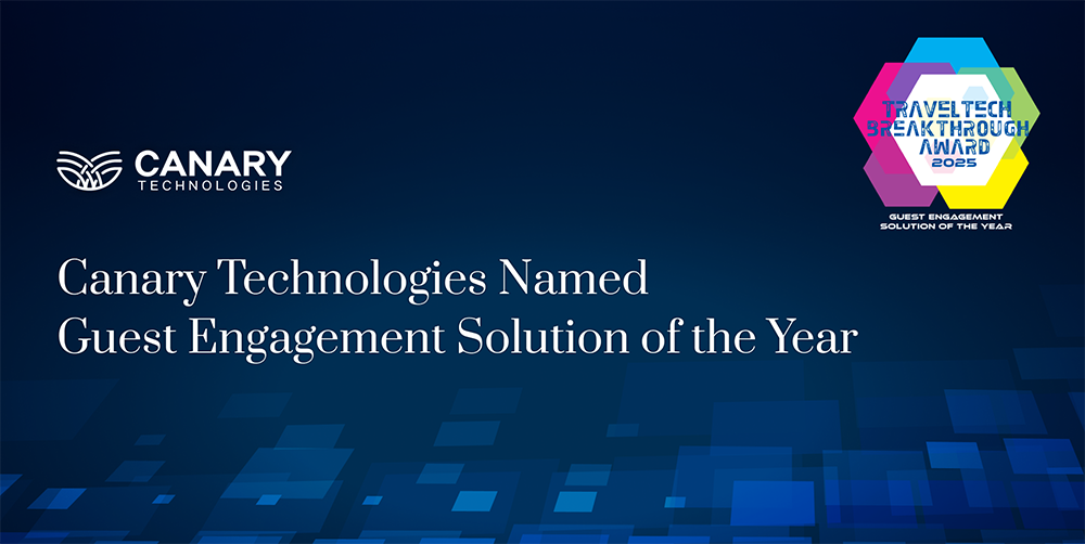 Canary Technologies Named Guest Engagement Solution of the Year