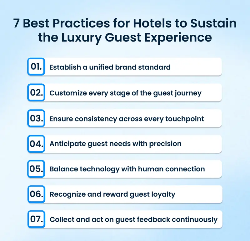 Best Practices for Luxury Hotel Guest Experiences