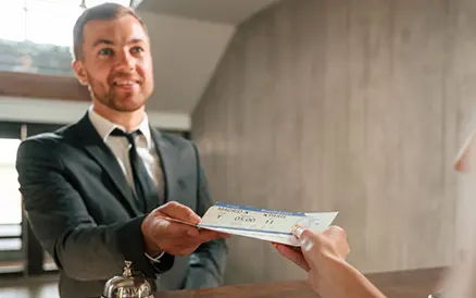 guida alle ricevute dell'hotel