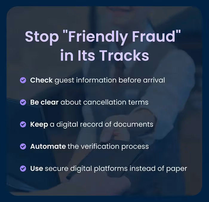 Stop Hotel Friendly Fraud