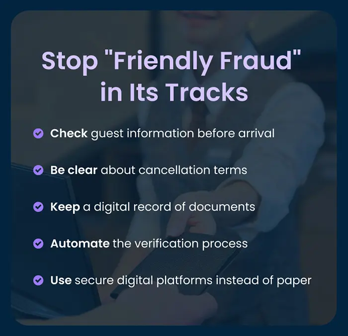 Stop Hotel Friendly Fraud
