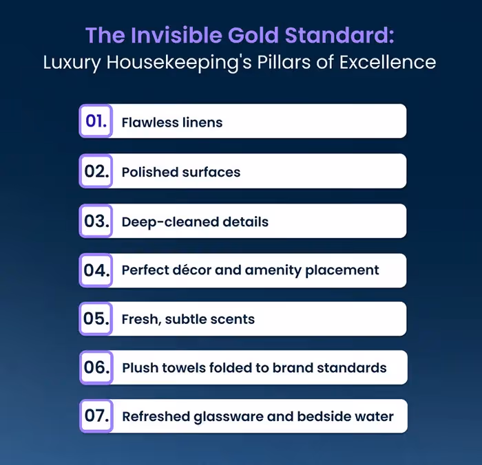 Luxury Housekeeping Pillars of Excellence