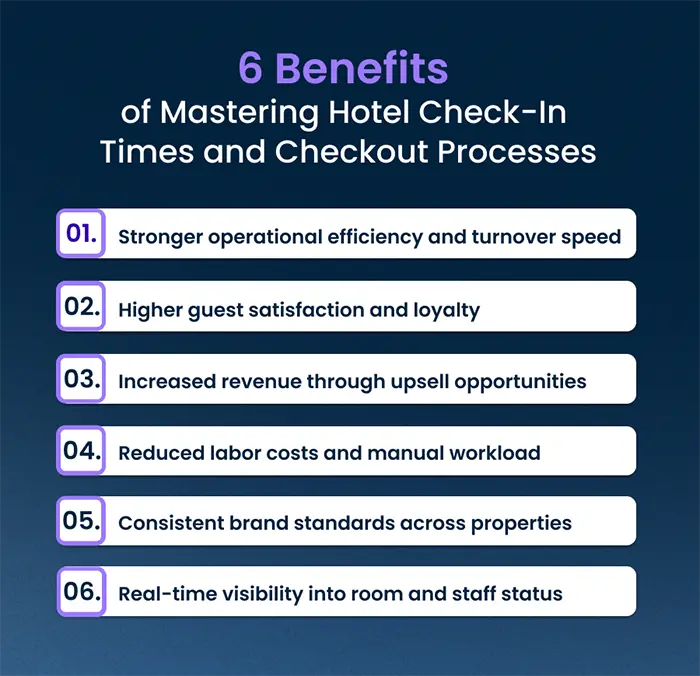 6 Benefits of Mastering Hotel Check-In and Checkout