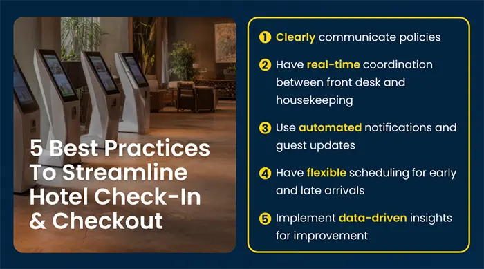 5 Best Practices to Streamline Hotel Check-In and Checkout