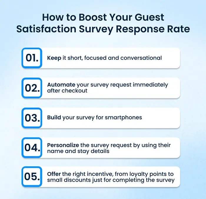 How To Boost Hotel Guest Survey Responses