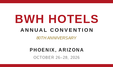 BWH Hotels Annual Convention 2026