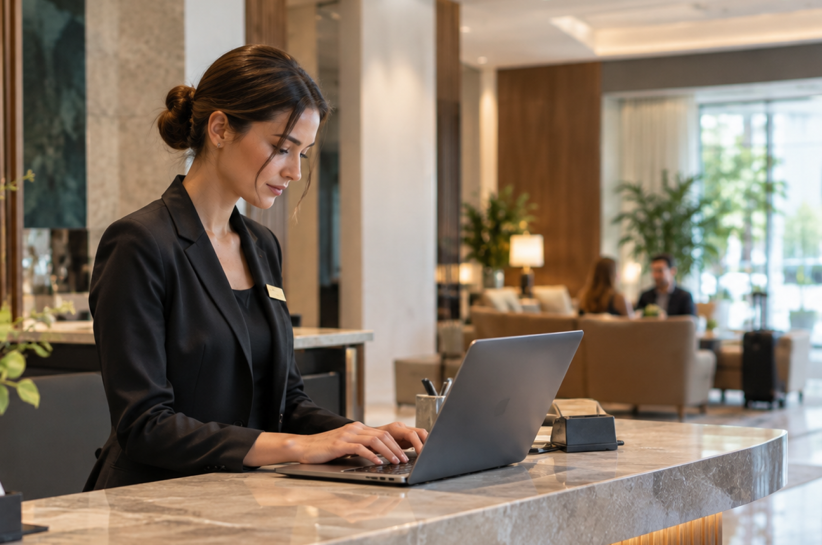 Implementing Hotel Chatbots