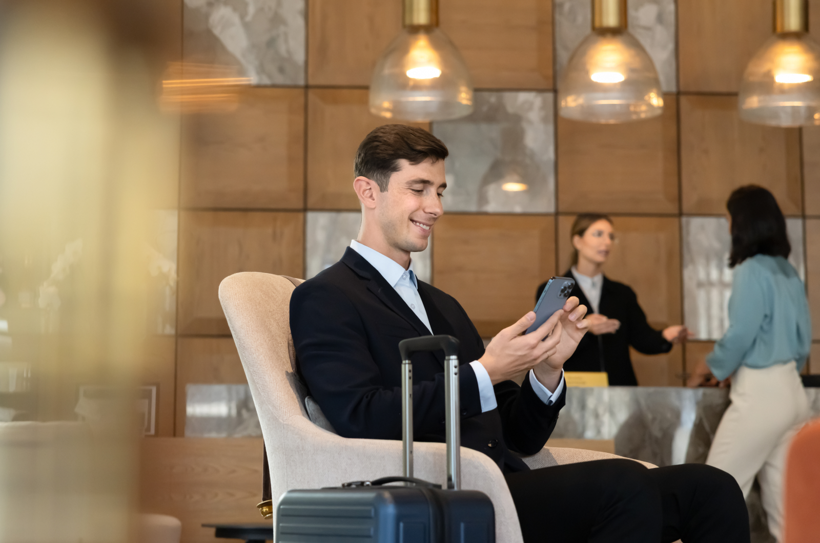 master hotel check-in and checkout