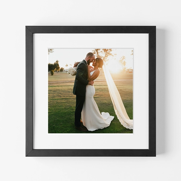 Square Mounted Framed Photo Print